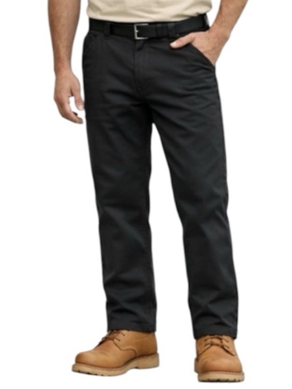 Set of 2 Red Kap Men's Black Cargo Pants with Five Pockets Size  34”x 32”
